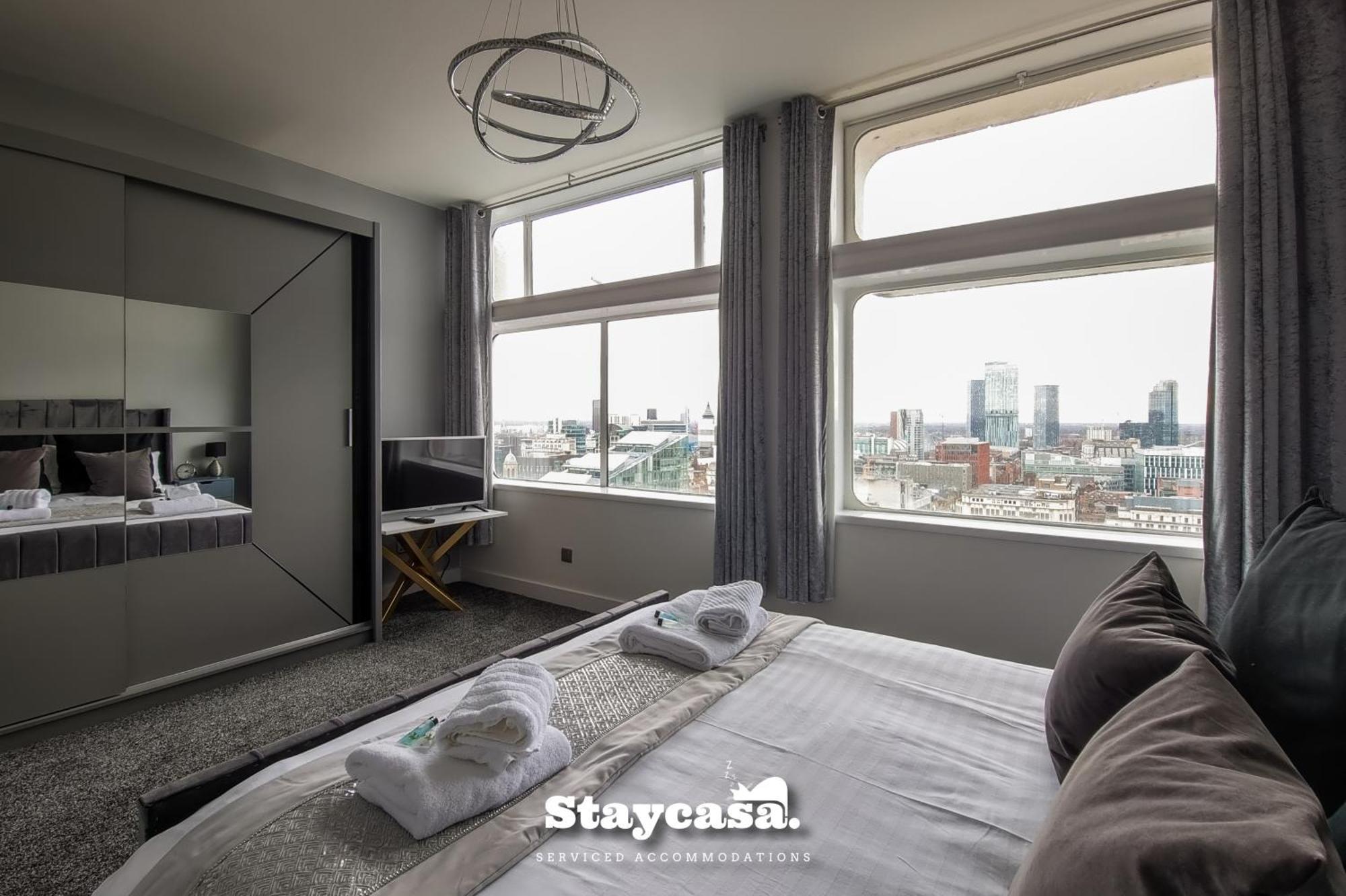 Luxury Penthouse Manchester Skyline 23Rd Floor Екстер'єр фото